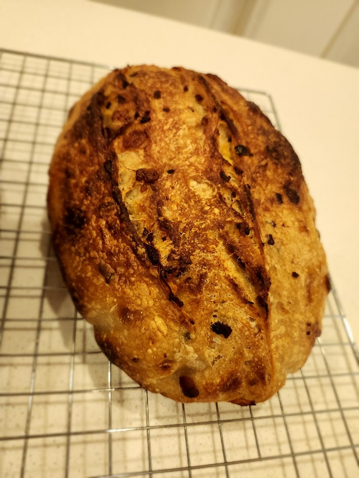 Jalapeño cheddar bacon bread